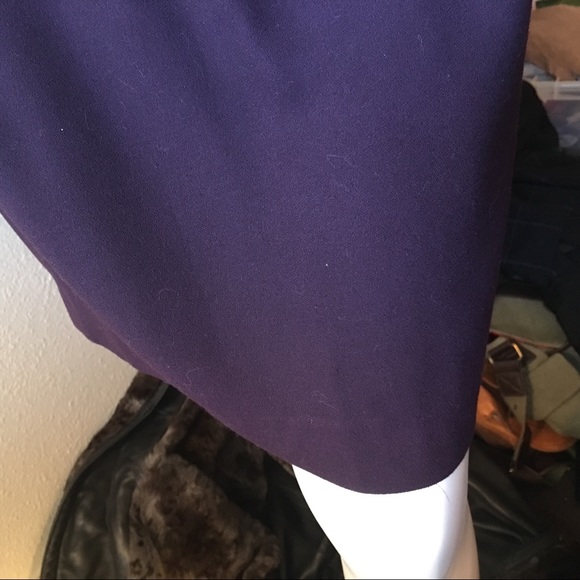 💍 Vintage Worthington Burgundy Skirt Mid US 6 - Picture 6 of 7